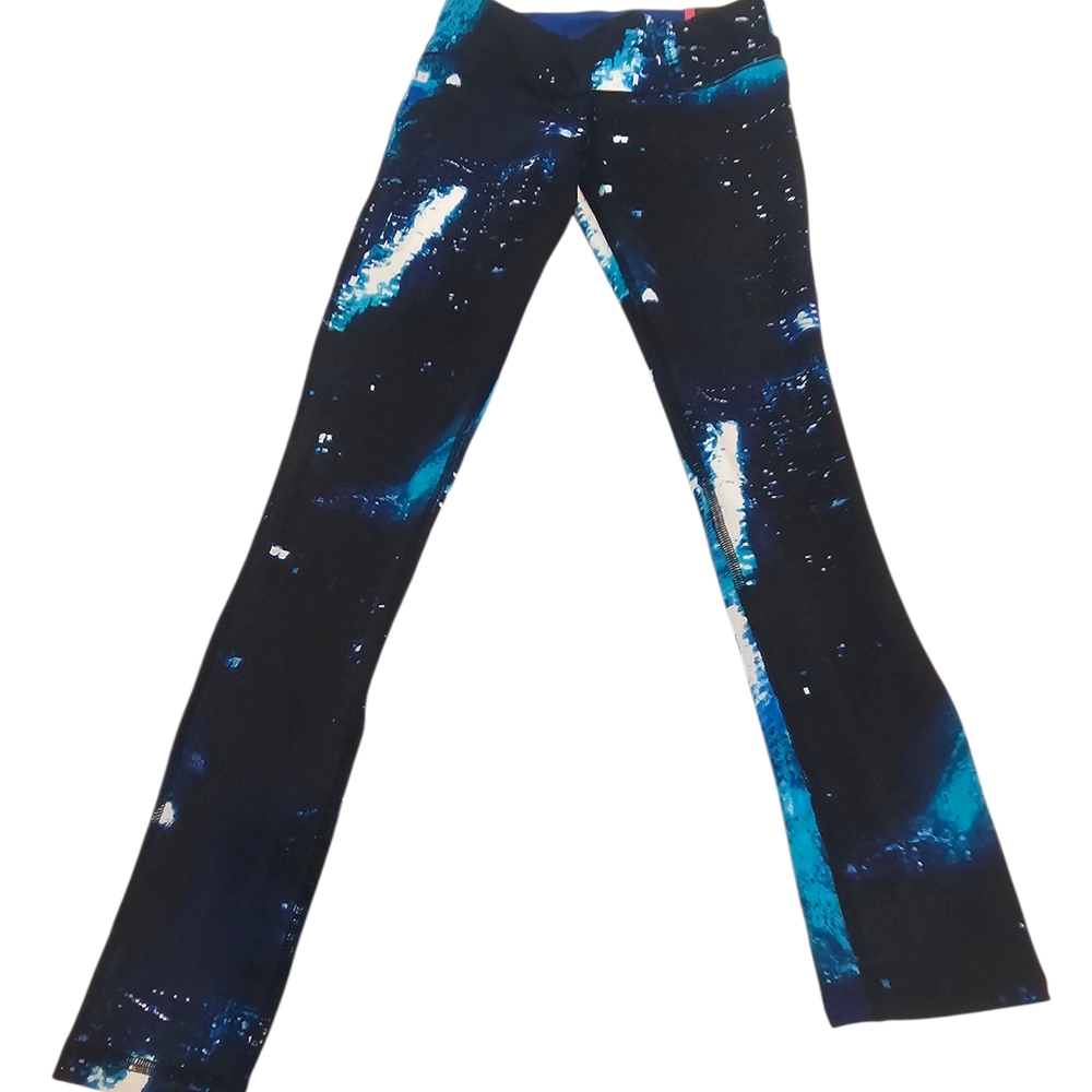 Material Girl Blue and Black Flare Jeans